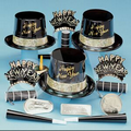 Golden Fantasy New Years Party Kit for 50